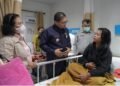 Peduli Korban MBG: Pemkab Karo Jenguk Pelajar SMKN Merdeka di Rumah Sakit Amanda