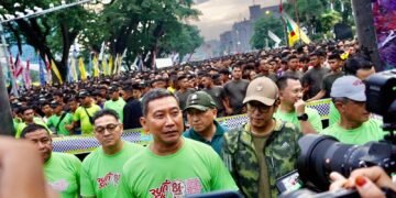Rico Waas Bersama Pangdam I/BB dan Wagubsu Lepas 20.000 Peserta Fun Run 5K