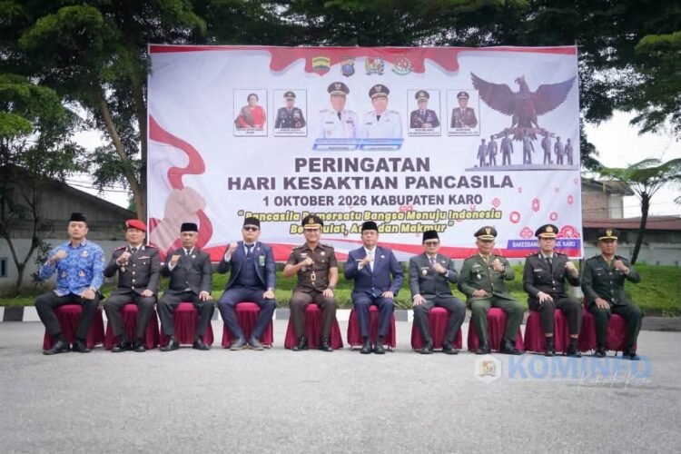 Peringati Hari Kesaktian Pancasila 2026, Pemkab Karo Gelar Upacara di Halaman Kantor Bupati