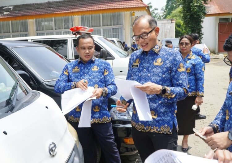Perkuat Tertib Aset, Pemkab Langkat Periksa 89 Kendaraan Dinkes