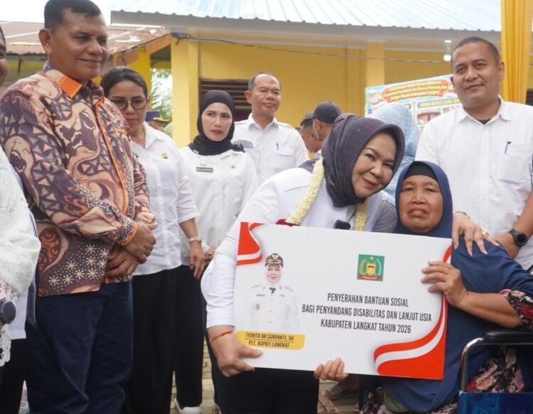 Plt. Bupati Langkat Pastikan Pemerintah Hadir Bawa Pelayanan dan Bantuan