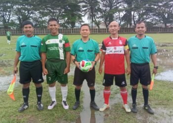 Turnamen Zunaidi S.Pd Cup II Old Crack U40, PS Kodim Taklukkan PS Mitra 2-1