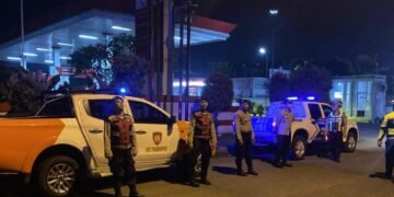 Cegah Geng Motor hingga Begal, Polres Langkat Gelar KRYD Dini Hari