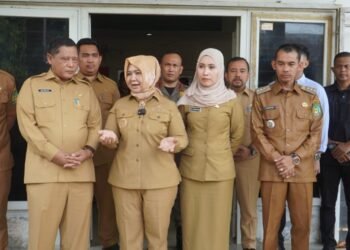 Plt. Bupati Langkat Tiorita Apresiasi Perubahan Kantor Camat Hinai Pasca Sidak