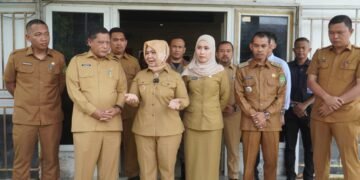 Plt. Bupati Langkat Tiorita Apresiasi Perubahan Kantor Camat Hinai Pasca Sidak
