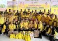 HUT ke-62 Golkar Tapsel, Berbagi di Panti Jompo, Kunjungi Pesantren Hingga Donor Darah