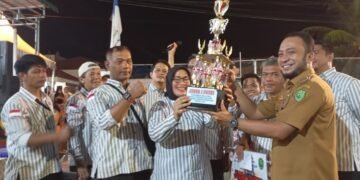 PBVSI Cup I, DPRD Padangsidimpuan Raih Juara Pertama Putra