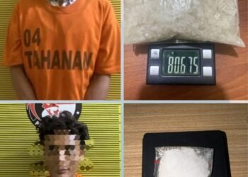 Polres Binjai Tangkap Dua Pengedar dengan 86,67 Gram Sabu