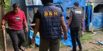 Kapolres Binjai Tegaskan Komitmen Berantas Narkoba, Bongkar dan Musnahkan Barak di Tanjung Jati