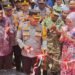Kapolres Langkat Resmikan Jembatan Merah Putih di Alur Cempedak, Akses Antar Dusun Kembali Terhubung