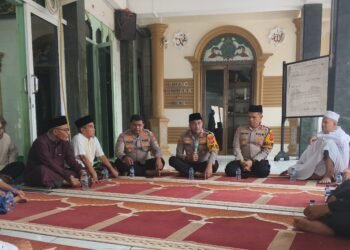 Kapolres Binjai Laksanakan Jumat Keliling, Sampaikan Himbauan Kamtibmas di Masjid Al-Muhajirin