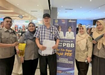 Pojok Pajak Bapenda Medan Himpun Penerimaan PBB Rp2,53 Miliar