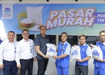 Peduli Sesama, Perumda Tirtanadi Gelar Pasar Murah