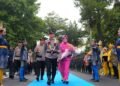 Resmi Pimpin Polda Sumut, Irjen Pol Sonny Irawan Disambut Ulos dan Tarian Tradisional