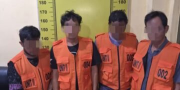 Satresnarkoba Polresta Deli Serdang Gerebek Sarang Narkoba di Kualanamu, 4 Pria Diamankan