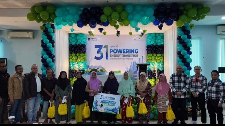 HUT PLN Indonesia Power ke-31 InPower Fest 2.0, UBP Pangkalan Susu Salurkan Santunan