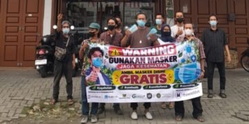 Asap Karhutla Selimuti Medan, Mawaddah Group ‘Gercep’ Bagikan Ribuan Masker 