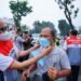 Pertamina Sumbagut Bagikan 2.200 Masker di Tengah Kabut Asap Medan