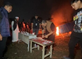 Polisi Gempur Sarang Narkoba Jermal 12, Amankan 3 Pengguna