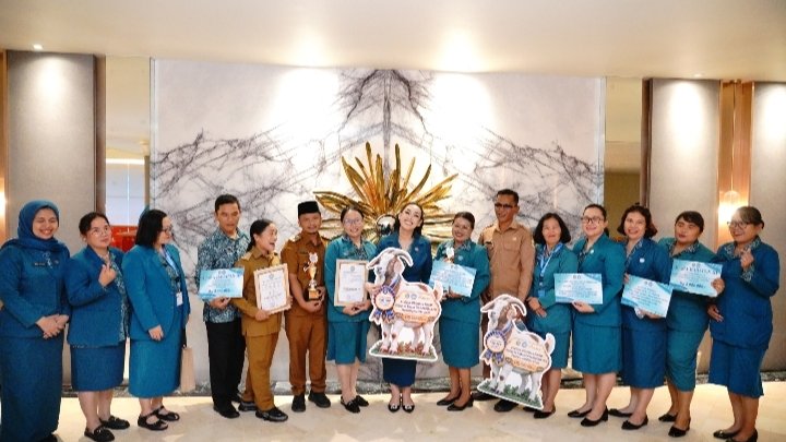Pakpak Bharat Borong Dua Penghargaan di Puncak HKG PKK ke-54 Sumut