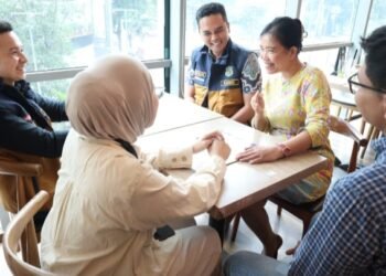 Kepala Bapenda Medan Tinjau Pendaftaran QRESTO Gerai Fountain di Lippo Plaza