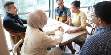 Kepala Bapenda Medan Tinjau Pendaftaran QRESTO Gerai Fountain di Lippo Plaza