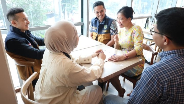 Kepala Bapenda Medan Tinjau Pendaftaran QRESTO Gerai Fountain di Lippo Plaza