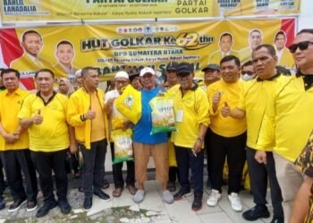 Ribuan Warga Ikuti HUT Golkar Sumut, Andar Amin: Kami Terus Berbuat untuk Rakyat