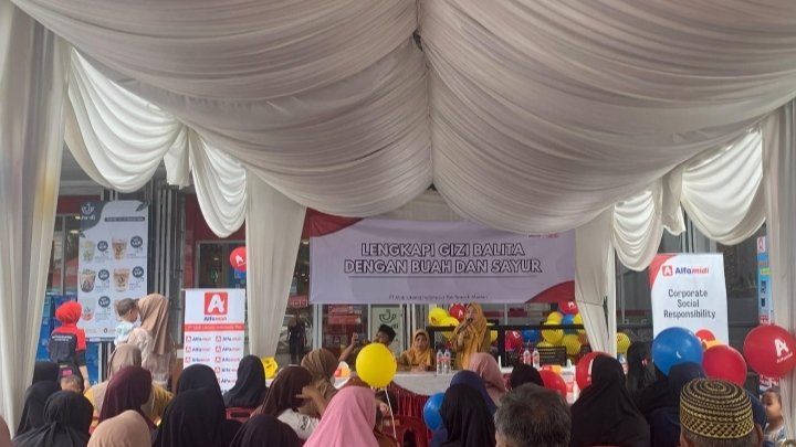 Alfamidi Ajak Orang Tua Penuhi Gizi Balita melalui Buah dan Sayur
