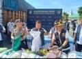 Ditreskrimsus Polda Sumut Gagalkan Perdagangan 144 Ballpres Pakaian Bekas
