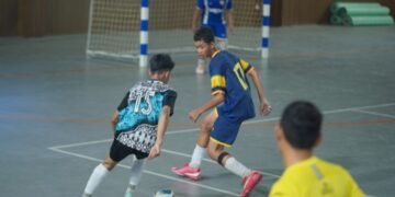 Hasil 8 Besar Turnamen PB Futsal SMP Kota Medan 2026: Pesta Gol, SMPN1 Medan Melaju ke Semifinal 