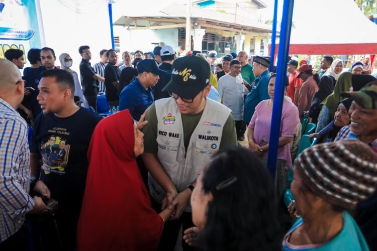 Sapa Warga di Beringin, Rico Waas Siapkan Solusi Banjir hingga 10.000 CCTV