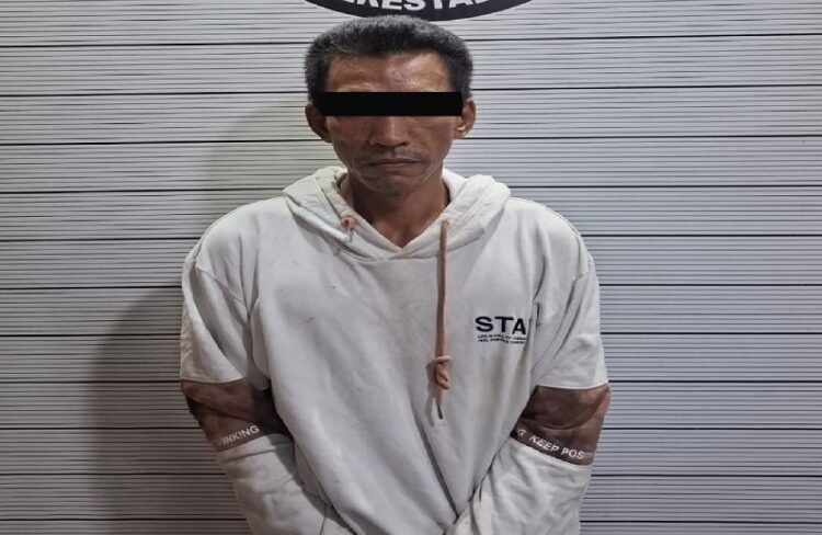 Pengedar Narkoba di Desa Puji Mulyo Diringkus, 8 Paket Sabu dalam Kotak Rokok Ikut Disita