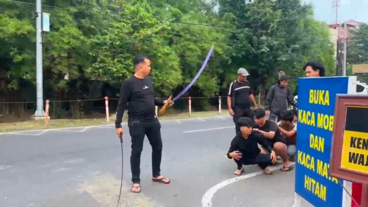 Bikin Gaduh saat Timnas Juara, 8 Anggota Geng Motor Ditangkap