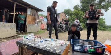 Sarang Narkoba Gang Pantai Digerebek, 4 Paket Sabu dan 7 Ganja Disita