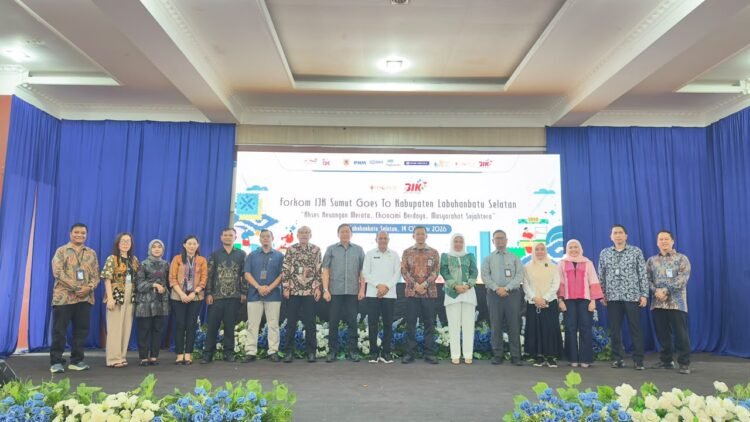 OJK dan Forkom IJK Sumut Catat 158 Transaksi Senilai Rp513,29 Juta di Tiga Kabupaten