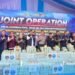 Bupati Karo Hadiri Konferensi Pers Pengungkapan Penyelundupan 1,16 Ton Ketamin di Selat Malaka