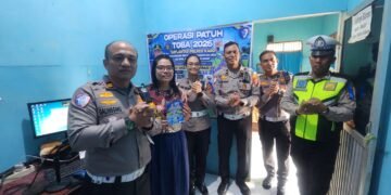 Operasi Patuh Toba 2026, Satlantas Polres Karo Gencarkan Edukasi Pengendara Lewat Radio dan Turun ke Jalan