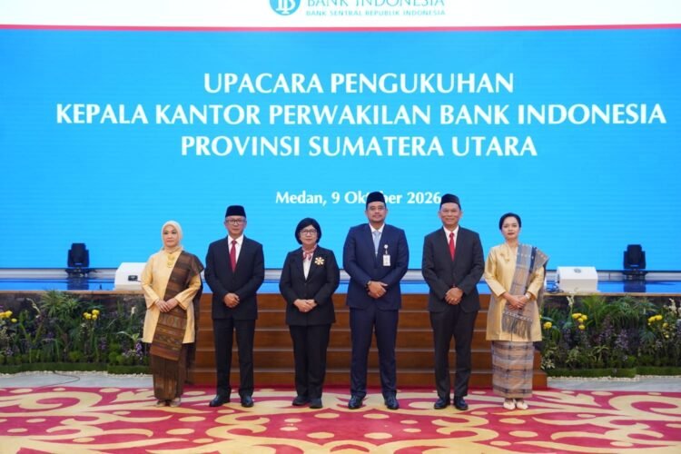 Ameriza M. Moesa Resmi Jabat Kepala Perwakilan BI Sumut